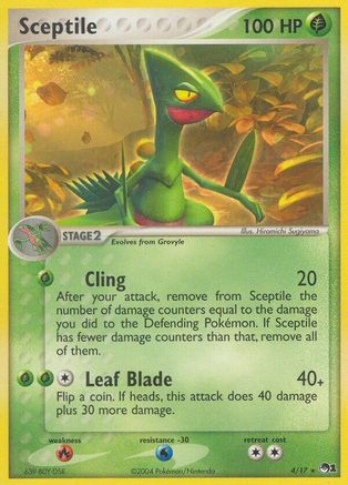 Sceptile - Holofoil POP Series 1 - Rare