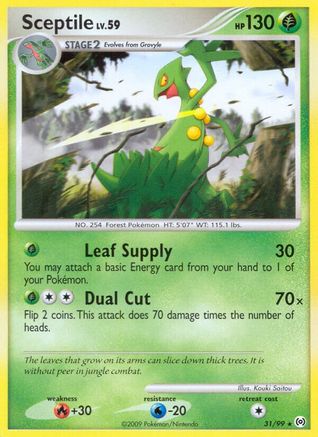 Sceptile (31) 031 Arceus - Rare