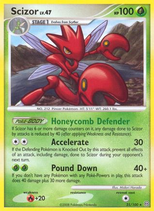 Scizor Stormfront - Rare