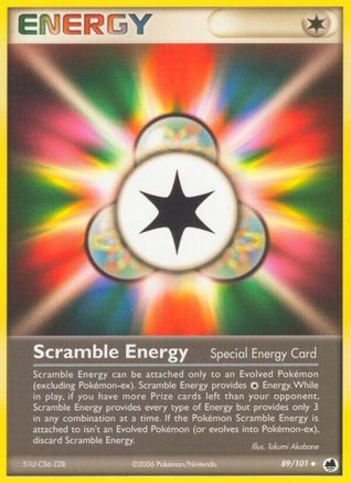 Scramble Energy/101 Dragon Frontiers - Uncommon