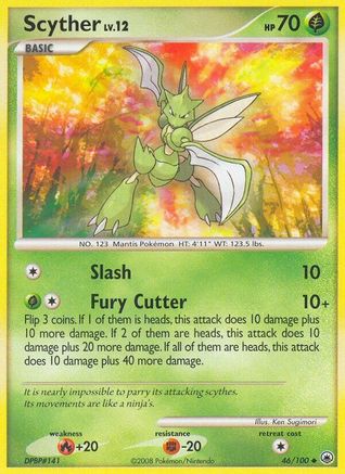 Scyther 046 - Reverse Holofoil Majestic Dawn - Uncommon