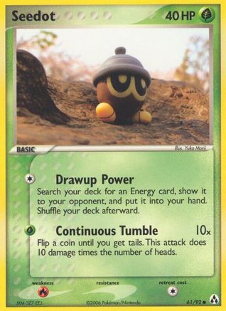 Seedot 061 - Reverse Holofoil Legend Maker - Common