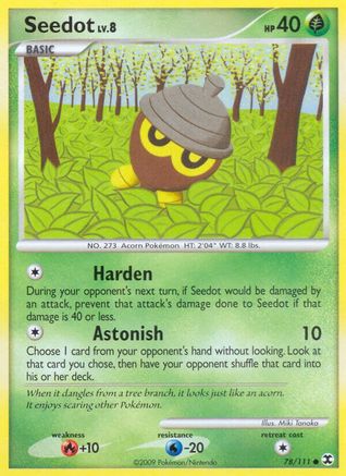 Seedot Rising Rivals - Common