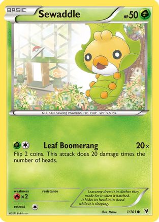 Sewaddle Noble Victories - Common