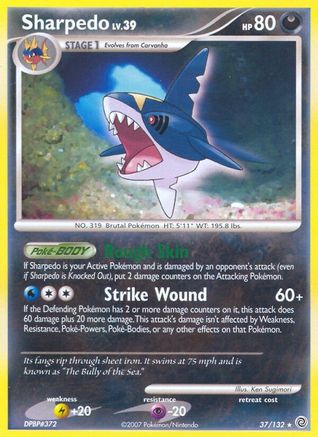 Sharpedo Secret Wonders - Rare