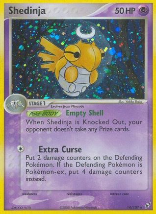 Shedinja - Reverse Holofoil Deoxys - Holo Rare