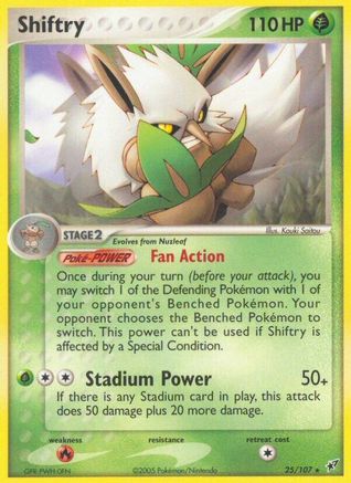 Shiftry Deoxys - Rare