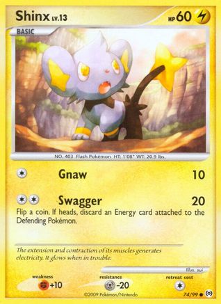 Shinx 074 Arceus - Common