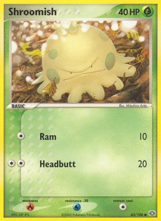 Shroomish Emerald - Common