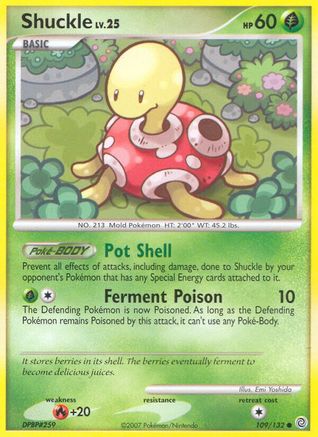 Shuckle 109 Secret Wonders - Common