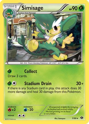 Simisage - Reverse Holofoil Next Destinies - Rare
