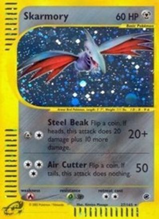 Skarmory (27) - Reverse Holofoil Expedition - Holo Rare
