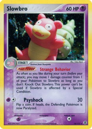 Slowbro - Holofoil FireRed & LeafGreen - Holo Rare