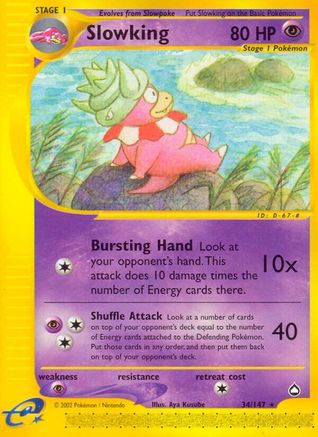 Slowking - Reverse Holofoil Aquapolis - Rare