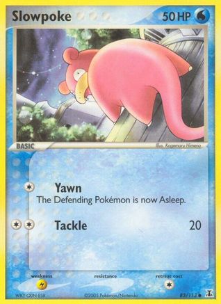 Slowpoke 083 - Reverse Holofoil Delta Species - Common