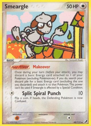 Smeargle Unseen Forces - Uncommon