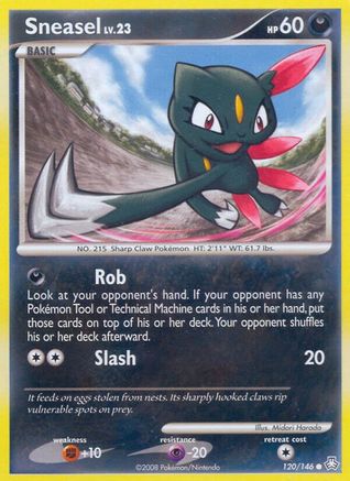 Sneasel Legends Awakened - Common