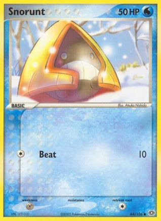Snorunt Emerald - Common