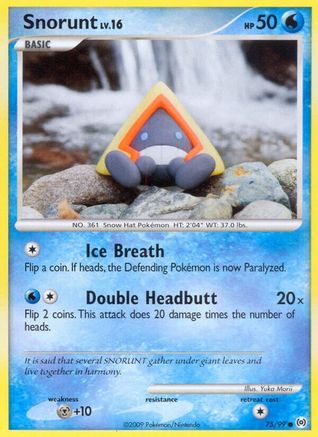 Snorunt 075 Arceus - Common