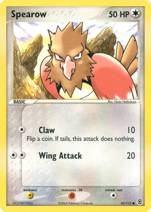 Spearow/112 FireRed & LeafGreen - Common
