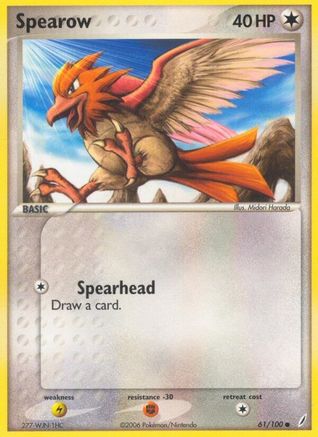 Spearow 061 Crystal Guardians - Common