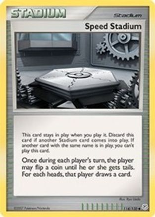Speed Stadium/130 - Reverse Holofoil Diamond and Pearl - Uncommon