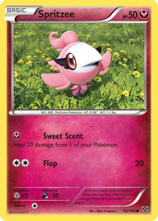 Spritzee 092 XY Base Set - Common