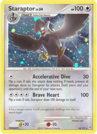 Staraptor - Holofoil Diamond and Pearl - Holo Rare