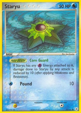 Staryu - Reverse Holofoil Hidden Legends - Common