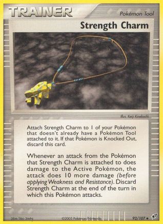 Strength Charm - Reverse Holofoil Deoxys - Uncommon
