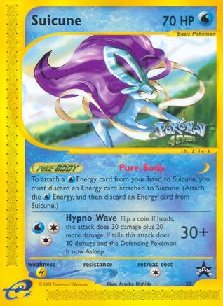 Suicune 053 WoTC Promo - Promo