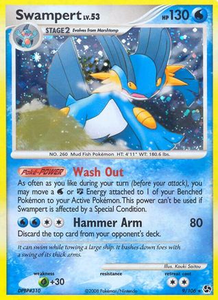 Swampert - Holofoil Great Encounters - Holo Rare