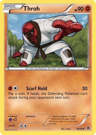 Throh - Reverse Holofoil Emerging Powers - Uncommon