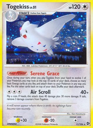 Togekiss - Reverse Holofoil Great Encounters - Holo Rare