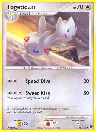 Togetic - Reverse Holofoil Great Encounters - Uncommon