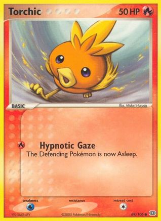 Torchic 069 Emerald - Common