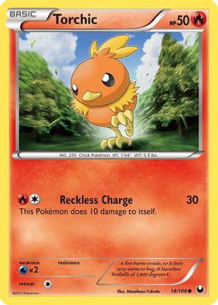 Torchic (14) Dark Explorers - Common