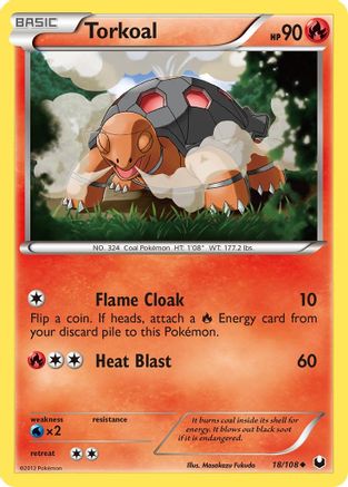 Torkoal Dark Explorers - Uncommon