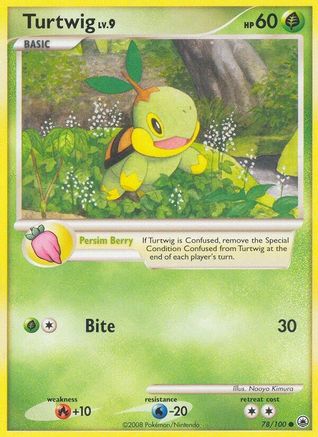 Turtwig (78) Majestic Dawn - Uncommon