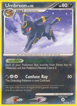 Umbreon Majestic Dawn - Rare