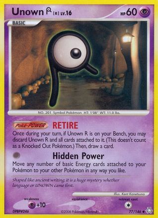 Unown (R) 077/146 Legends Awakened - Uncommon