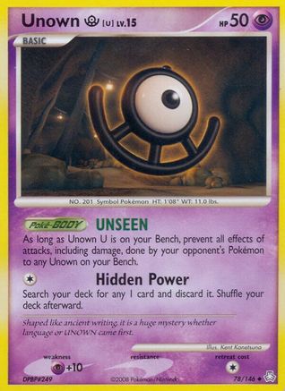Unown (U) Legends Awakened - Uncommon