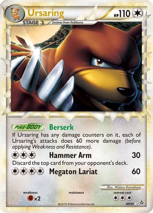 Ursaring (Prime) - Holofoil Unleashed - Ultra Rare