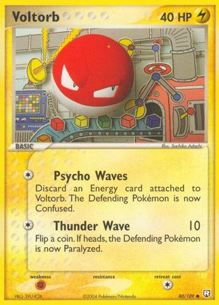 Voltorb 080 Team Rocket Returns - Common