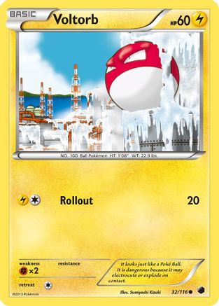 Voltorb Plasma Freeze - Common