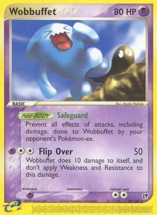 Wobbuffet - Reverse Holofoil Sandstorm - Rare