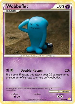 Wobbuffet 013 - Holofoil HeartGold SoulSilver - Holo Rare