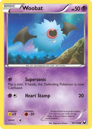 Woobat Dark Explorers - Common