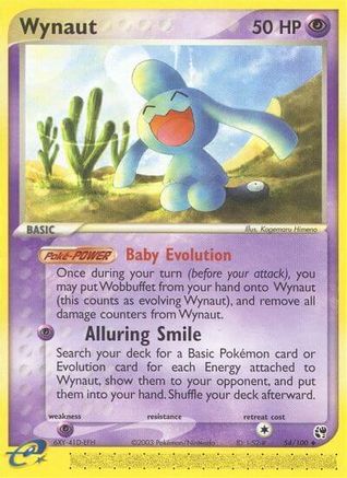 Wynaut - Reverse Holofoil Sandstorm - Uncommon