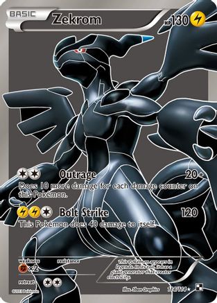 Zekrom (114 Full Art) 114 - Holofoil Black and White - Ultra Rare